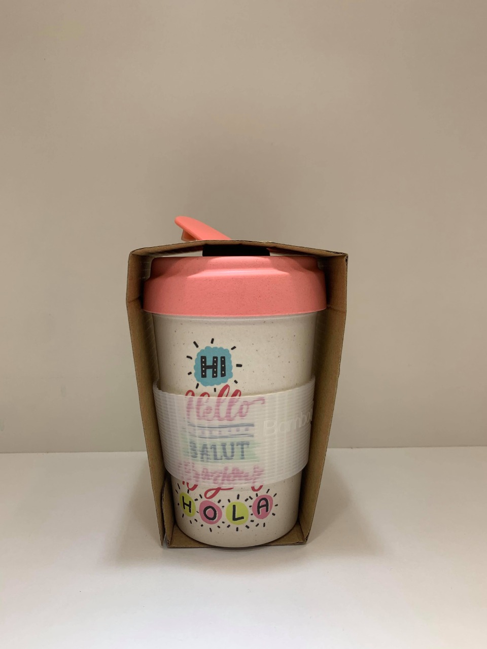 Bamboo's cup 400ml rose