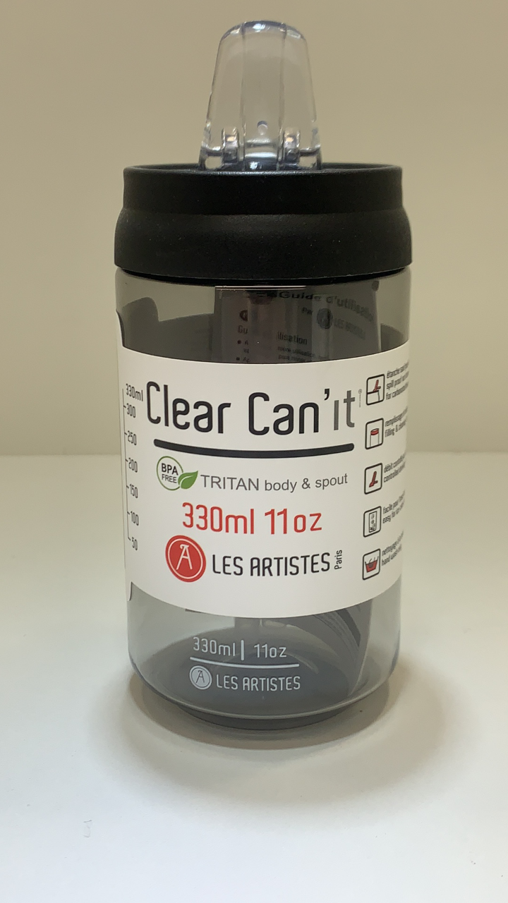 Clear Can'it 330ml Noir