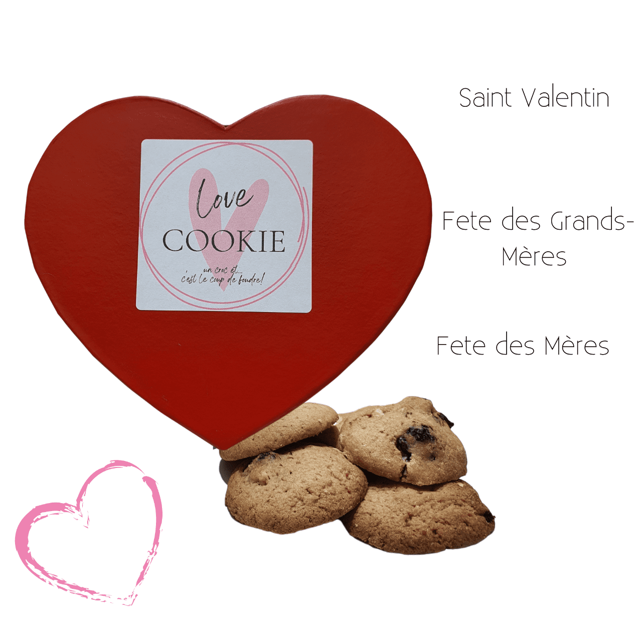 Coffret LOVE Cookie