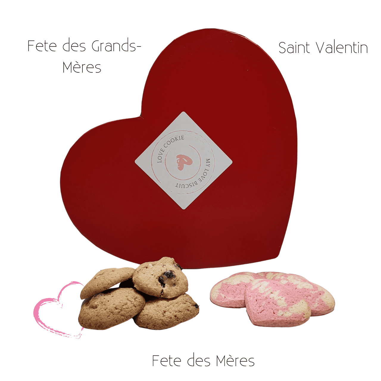 Coffret The LOVE Biscuit/LOVE Cookies